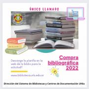 Imagen de libros con texto compra 2022