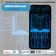 imagen de celular con imagen de libro digital